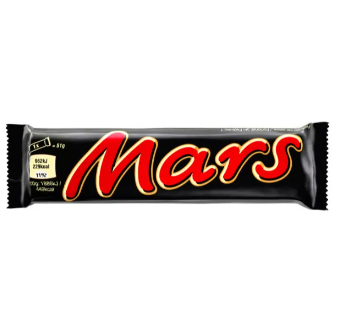Mars Chocolate Bar 51g