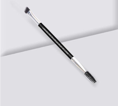Lamuseland Makeup Brush Double-Head Tip Bevel Eyebrow Eyeshadow Tools La902