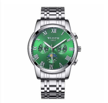 Original Luxury Fashion Luxury Stainless Steel Men's Waterproof Watch Stainless Steel Business Watch M3