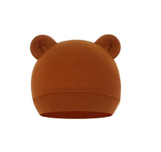 BB Baby Newborn Hospital Hat Autumn Winter Cute Warm Cotton Bear Hat Beanie Baby C1