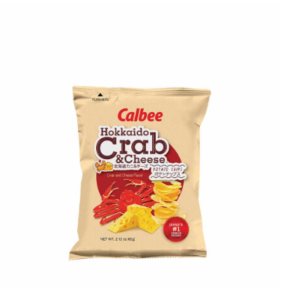 Calbee Hokkaido Crab & Cheese 60g