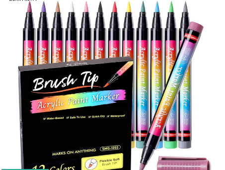 Born Pretty Nail Art Drawing Pen Set Graffiti Acrylic Waterproof Painting Liner Diy 3D Abstract Line Beauty Tool Manicure 8/10/12/16Pcs