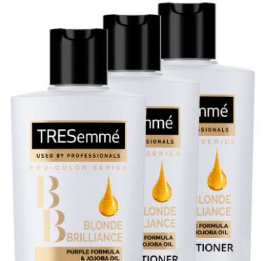 Tresemme Blonde Brilliance Conditioner 300ml (Bundle of 3)