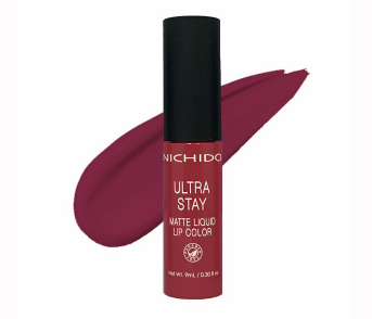 NICHIDO Ultra Stay Matte Liquid Lip Color - Fast Play