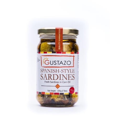 Gustazo Spanish - Style Sardines Hot 225g