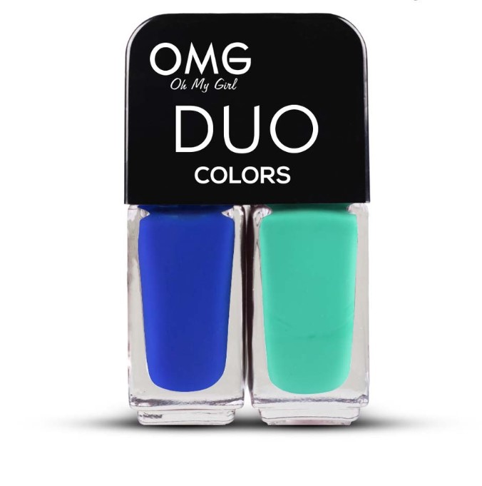 OMG Duo Nail Nail Polish Allure 5ml x 2