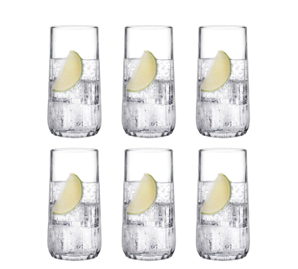 Pasabahce Nova Long Drink 360cc 12oz, Set of 6 (420695 6s)
