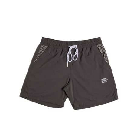 TEAM MANILA GRID SHORTS GRAY