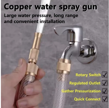 High Pressure Washer Nozzle Power Spray Nozzle Nozzle Sprayer Car Wash Spray hose Garden Water Gun