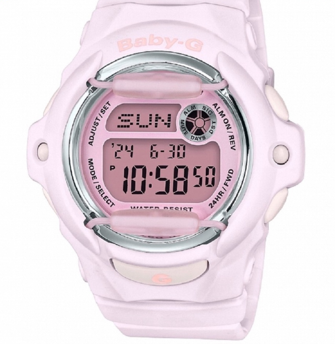 Casio Baby-g BG-169M-4DR Digital Rubber Strap Watch For Women