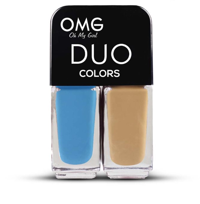 OMG Duo Nail Polish Miss Congeniality 5ml x 2