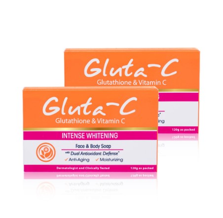 Gluta-C Intense Whitening Soap 120G x 2