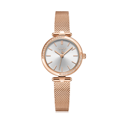 JULIUS Fashion Diamond Set Simple Quartz Movement Women's Watch JA-1284 3