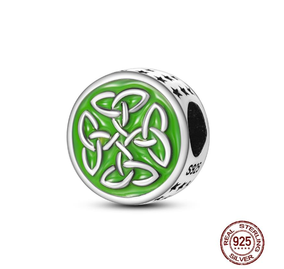 925 Sterling Silver Green Series Tree Cactus Avocado Pendant DIY Charm Beads Fit Original Pandora Charms Bracelet Women Jewelry D6