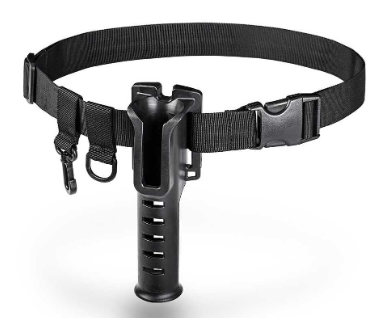 Adjustable Fishing Waist Belt Padded Fishing Rod Holder Tackle Carry Strap