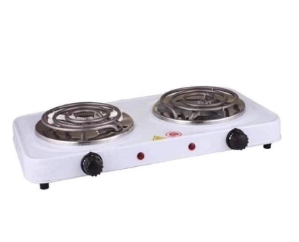 2000W Double Burner Hot Plate Electric Cooking Stove