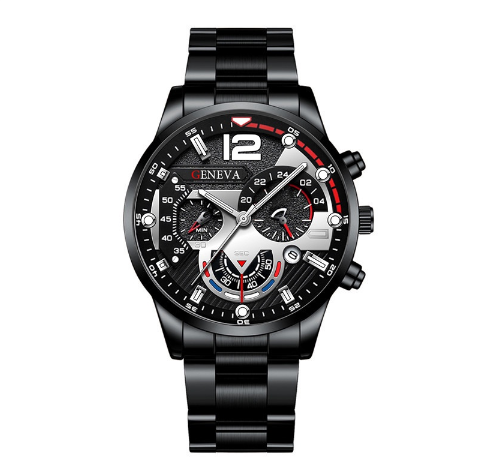 Original Luxury Fashion Watch Quartz Luminous Waterproof Stainless Steel Men's Watch M5