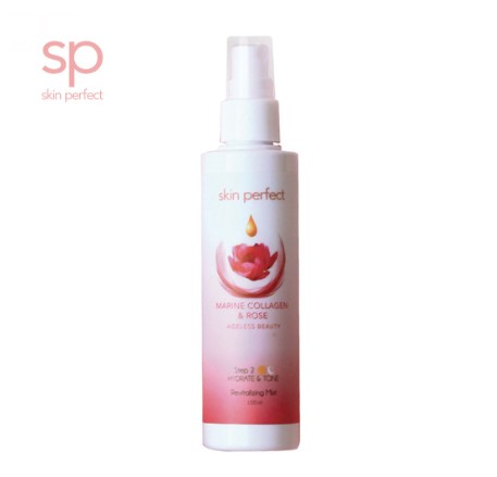 Skin Perfect Marine Collagen & Rose Revitalizing Mist 100ml