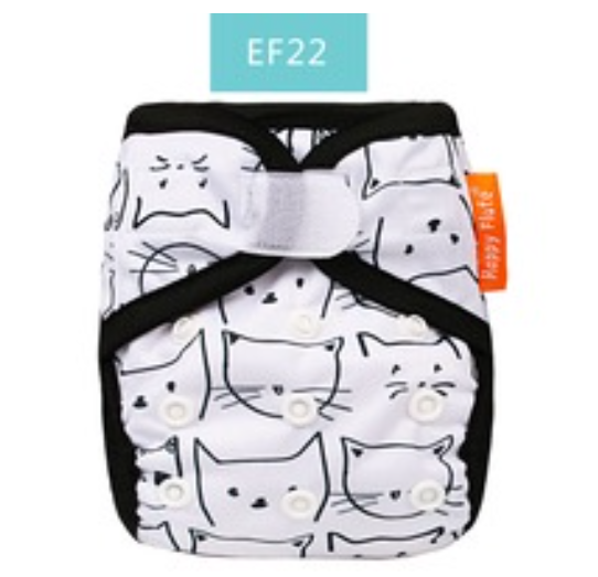 Happyflute Newborn Print PUL Design Snap Or Hook&Loop Eco-friendly Cloth Diaper Cover Baby Cloth Diaper CD11