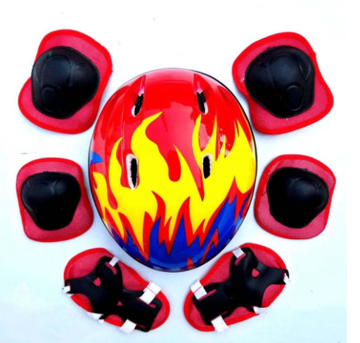 Helmet Protector Seven Cycling Set Protective Skating Balance Bike Child Child Safety Helmet for kid