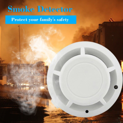 Fire Alarm Sensor Sensitive Smoke Detector Smoke Fire Detector 77g/2.71oz