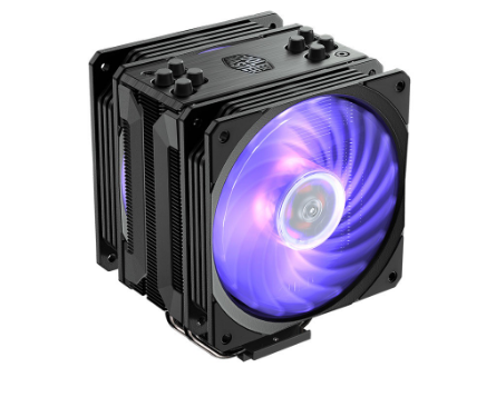 Cooler Master CPU Fan Hyper 212 RGB Black Edition, CPU Cooler With LGA1700 (RR-212S-20PC-R2)
