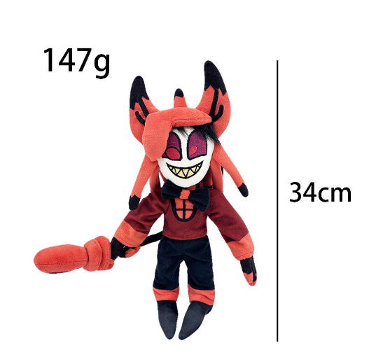 Hazbin Hotel Plush Helluva Boss Vaggie Alastor The Circus Fat Nuggets Dolls & Stuffed Toys Kid Gift Home Decor Toys for Boys Girls M18