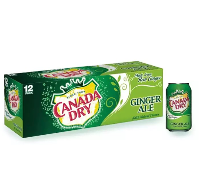 Canada Dry Ginger Ale 12 cans