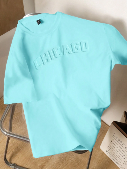 Manfinity Hypemode Men Fashion Printed Short Sleeve Plain T Shirt