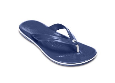 Crocs Crocband Flip in Navy Blue