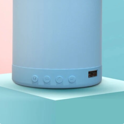 Macaron Small Wireless Speaker Hi-Res 300M Audio Extended Bass Treble Wireless HiFi Portable Speaker High Bass Speaker