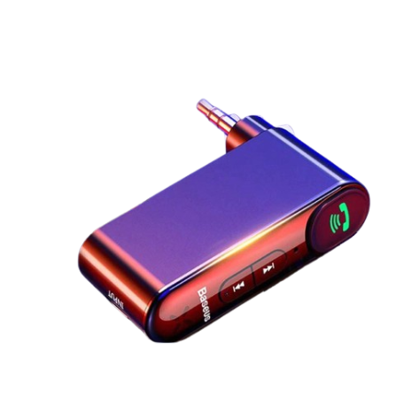 Baseus Car Aux Bluetooth Adapter Wireless 3.5mm Audio Receiver Handsfree Car Kit Speaker Headphone