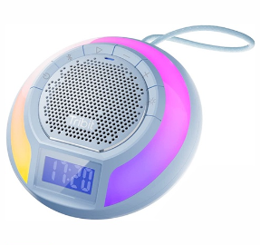 Tribit AquaEase Bluetooth Shower Speaker, IPX7 Waterproof Wireless Speaker, 18H Playtime, Built-in