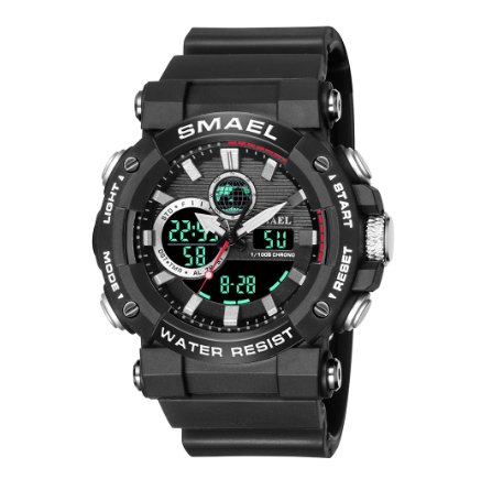Original SMAEL Multifunction Military Men Watches Dual Time Display Electronic Sport Stopwatch Waterproof Wrist Watch m6