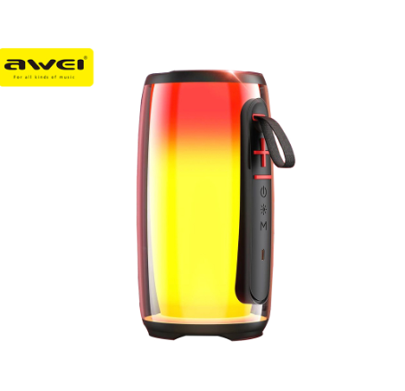 Awei Y528 TWS Function Portable Speaker Support USB/TF Card/AUX With Dynamic RGB Light Effect