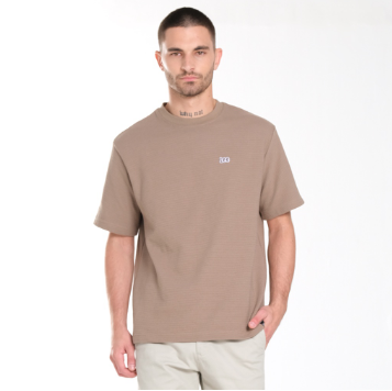 Lee Ottoman Stripes T-shirt for Men in Olive Green