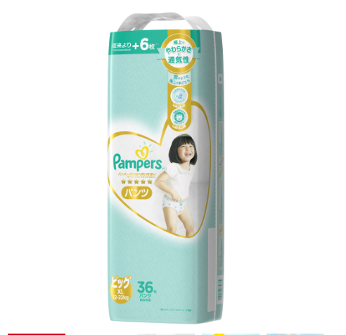 Pampers Premium Care Pants Diapers XL 36s x 1 pack (36 pcs) - 12-22kg