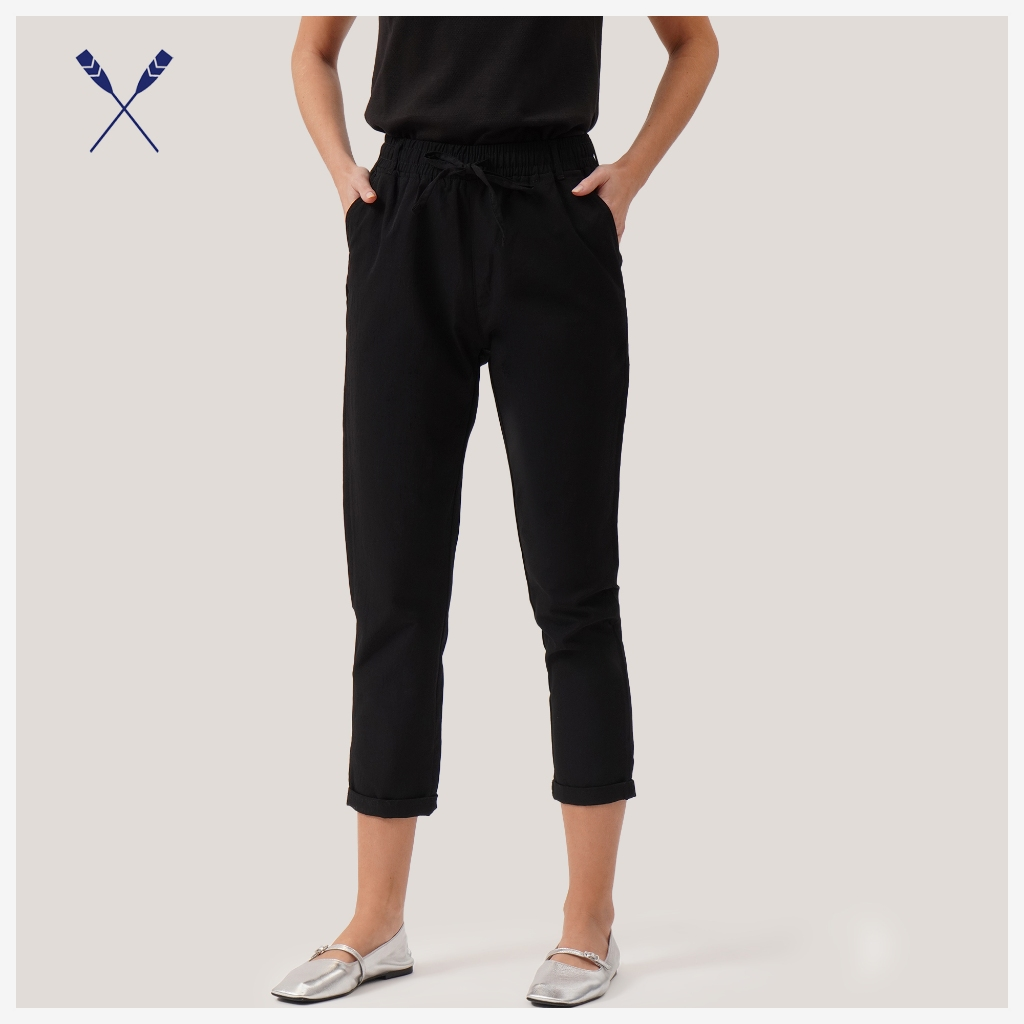 Regatta Drawstring Trousers For Women (Black)