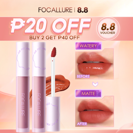 FOCALLURE Switch Mode Airy Matte Lip Tint Long-Lasting Transfer-Proof Lip Tint