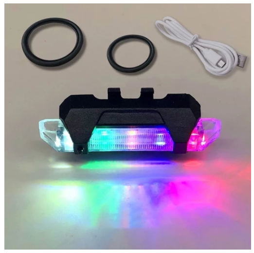 Bike Tail Light Rechargeable Waterproof Blinker Light for MTB Back Light for Bike Rear Signal Light TL1