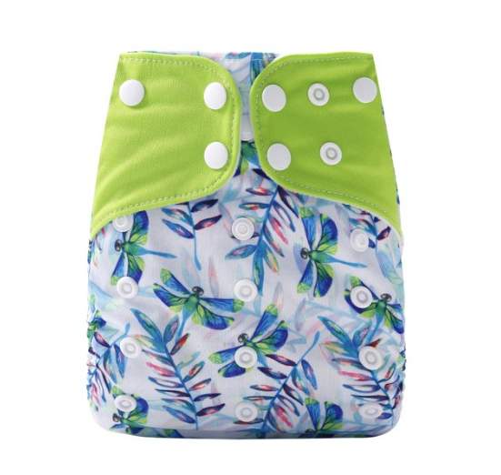 Ready Stocks Waterproof Reusable Digital Printed One Size Pocket Cloth Diaper CD25