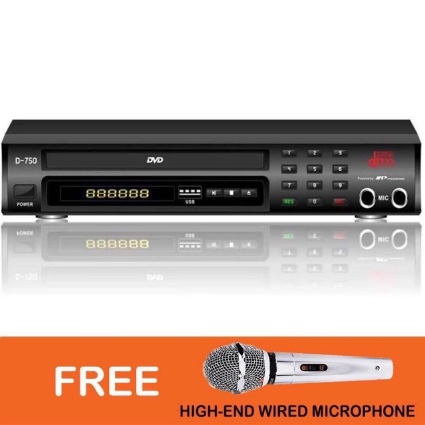 Megapro Karaoke/DVD Movie Player Drm-750 w/mic