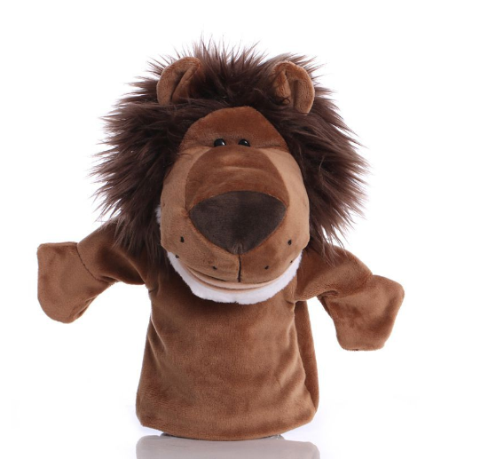 Animal Hand Puppet Cartoon Plush Toys Educational Pretend Telling Story Doll Kid Gifts 07