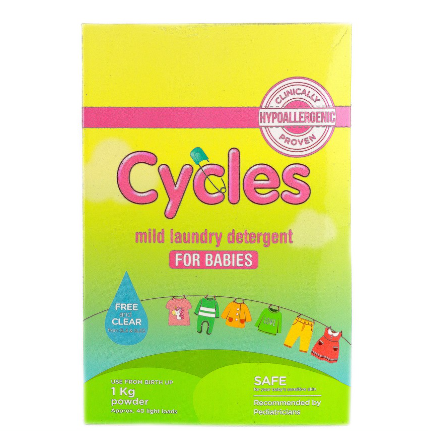 Cycles Mild Powder Detergent for Babies 1kg
