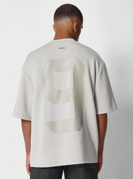 SUMWON Hockey Tee With Back Number Graphic Print