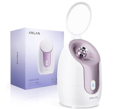 ANLAN Nano Ionic Hot Face Steamer Beauty Salon SPA Facial Sprayer Dry Skin Moisturizer Oily Face Controller