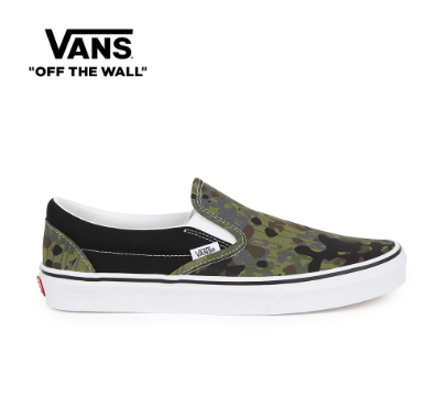Vans Classic Slip-On Rain Camo Green/Multi For Unisex
