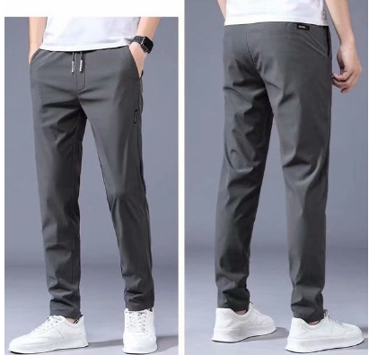 Plus Size Men's Plain all-match casual pants