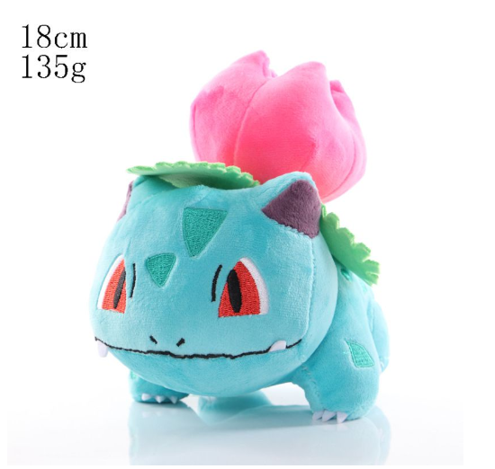 Anime Pokemon Pikachues Venusaur Bulbasaur Toys Cartoon Plush Doll AP4