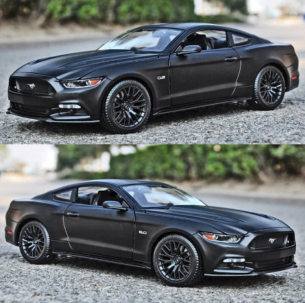 1:36 Simulation Alloy Car Model Mustang GT Diecast Pull Back Toy Car Metal Vehicle Kids Birthday Toy Gifts